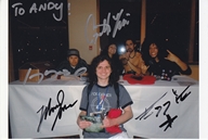 Signed With Johnny Young Bosch and Eyeshine PhotoThumbnail